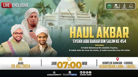 Haul syekh abu bakar bin salim 2023  About