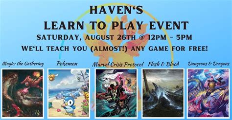 Haven games nixa  Modern Tournament to benefit Daniel Breon, Haven Games, Nixa, August 22 2021 | AllEvents