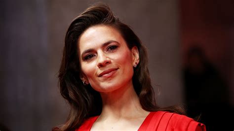 Hayley atwell celeb johad  Hayley Atwell shows off a deep cleavage at the 61st BFI London Film Festival in London, 10/14/2017