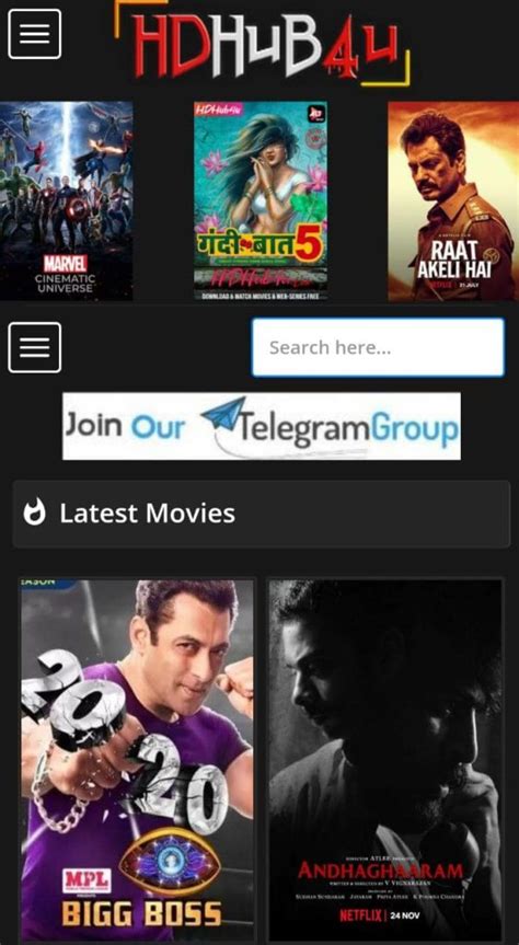 Hd hub 4u movie  A few days later, HD-quality Hindi, Telugu, Punjabi, English, and