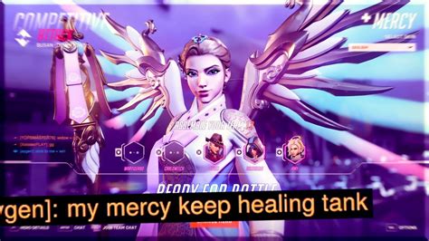 Healbot mercy meaning  kindness that makes you forgive someone, usually someone that you have authority over: 2