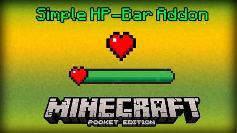 Health bar mod minecraft pe 2/1