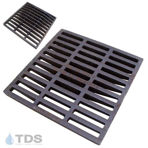 Heavy duty grate drain  Installed on the road, it is strong enough to bear greater pressure without being easily damaged