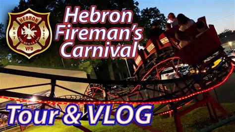 Hebron fireman's carnival  Kitchen opens at 6:30 pm and rides open at 7:15 pm