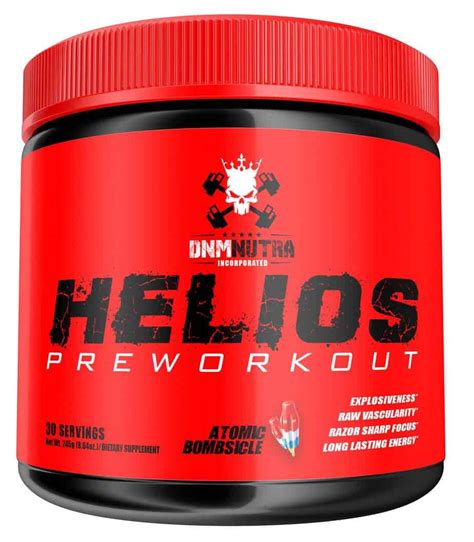 Helios pre workout review 99 $54