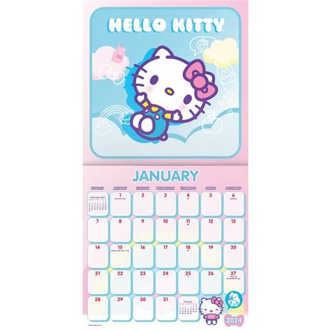 2024 Hello Kitty Wall Calendar Calendar – 25 August 2024