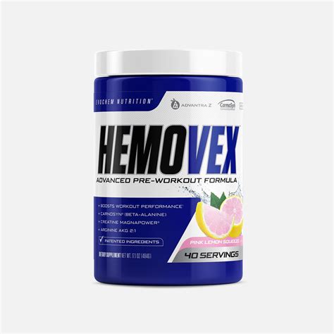 Hemovex pre workout Pre-Workout, Mango Lemonade Hemovex