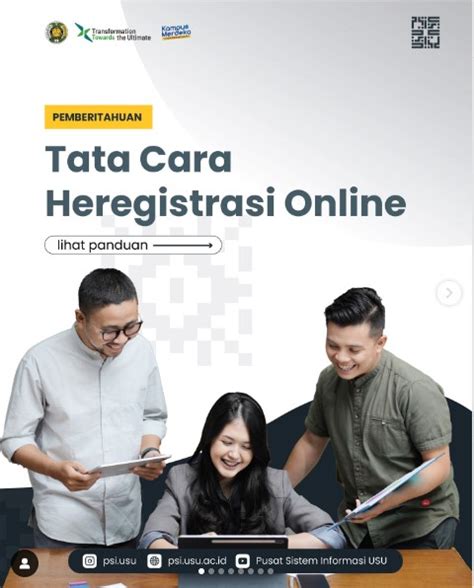 Heregistrasi online usu  C