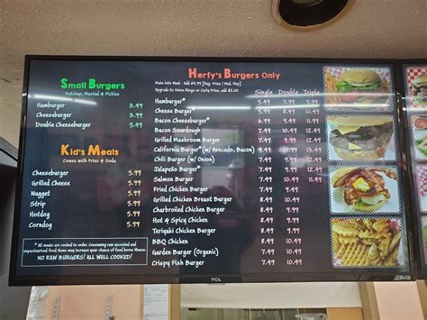 Herfy burger menu com