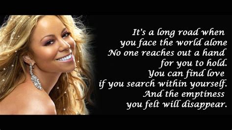 Hero lyrics mariah carey english  So when you feel like hope is gone