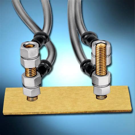 Hfhb busbar  Phosphor bronze studs offer twice the conductivity of carbon steel studs