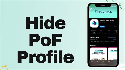 Hide pof profile  But people find the POF site helpful as you can use it for free