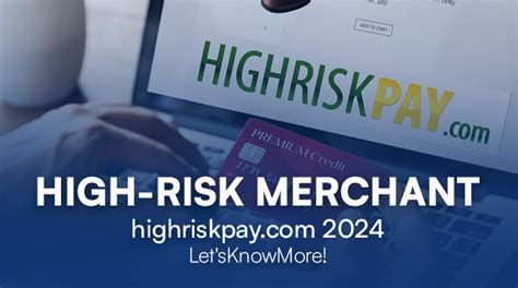 High risk merchant highriskpay.com  A high risk merchant is a type of business that is considered to be a greater risk for credit card processors and banks when it comes to chargebacks and fraud