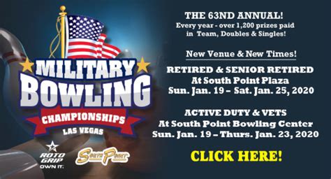 High roller military tournament  2024 January Military Bowling Championships Entry Form