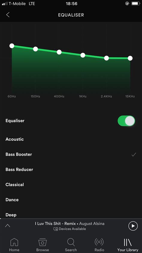 Higher lower spotify  A lower ratio such as 2:1 is good for light noise reduction, a higher ratio such as 10:1 will