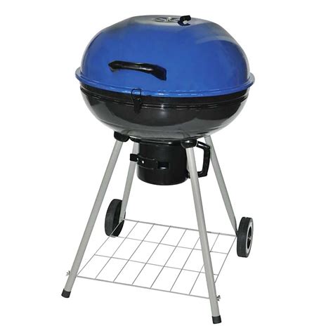 Hill country fare kettle charcoal grill  It quickly reaches desired temperatures, maintains heat for all-day smoking, and the gas ignition makes lighting charcoal as easy as pushing a button