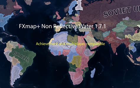 Hoi4 non reflective water  Removes cloud reflections