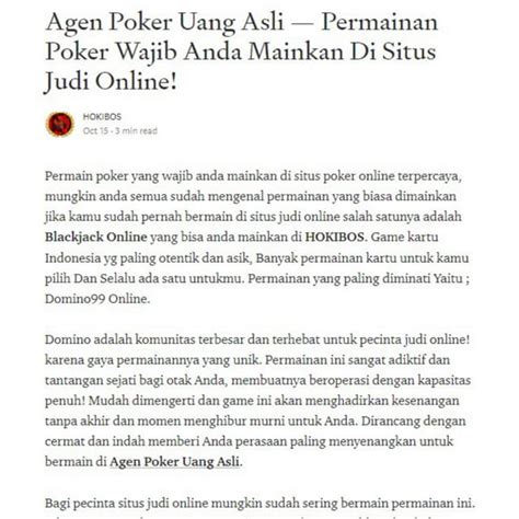 Hokibos  Gratis mendaftar dan menawar pekerjaan