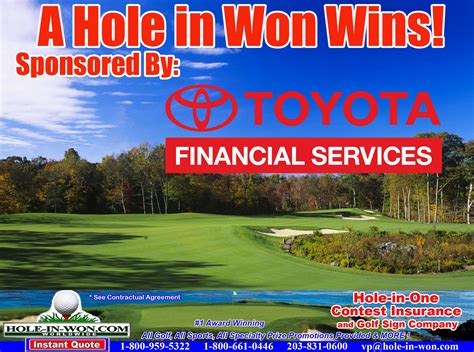Holeinoneinternational  During one of my past events, I had a player get 2 Hole-In-One’s in one day, and one of them landed that player a new car as the prize