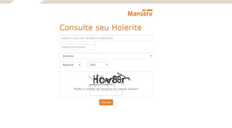 Holerite manserv com eye