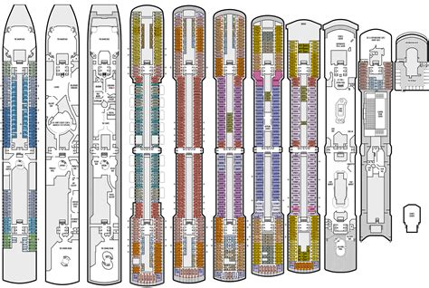 Holland america oosterdam deck plans These are the newest deck plans for Oosterdam Navigation deck plan
