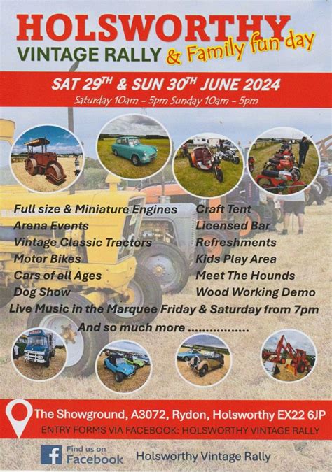 Holsworthy vintage rally 2023 tickets  Augustine on June 24, 2023, and ends in Colorado on July 2, 2023