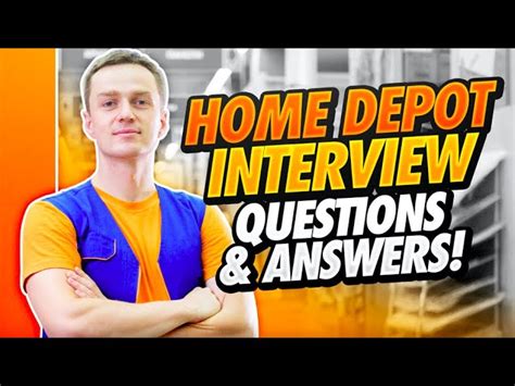 Home depot head cashier interview questions 3