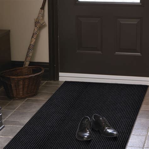 Project Source 3-ft x 3-ft Interlocking Black Rectangular Indoor