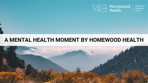 Homewood health centre  Homewood Health Centre is a fully accredited, physician-led, medically-based inpatient treatment facility offering several specialized programs and extensive services to treat a wide range of mental health issues including trauma, addiction, anxiety, depression as well as co-occurring mental health and addiction issues