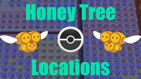 Honey tree pokemmo There is a large patch of tall grass just north here, just off the path