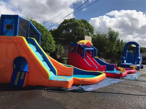 Honolulu bounce house  Wet Games