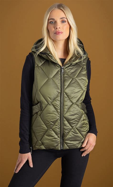 Hooded gilets  £69