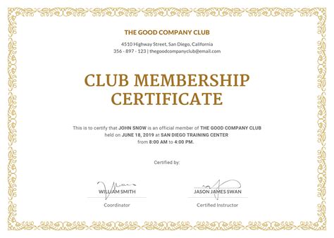 Hookup membership certificate  Ideally you want to choose thick, high quality paper or card stock that