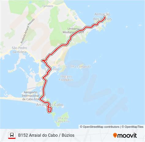 Horario de ônibus salineira búzios estrada nova  Saídas de Cabo Frio