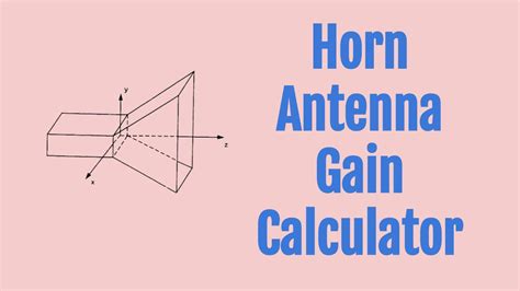 Horn antenna calculator 26 to 33 GHz , 12" Focal Length, 3