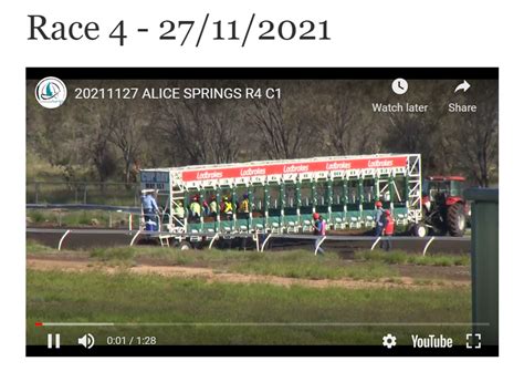 Horse races nsw  TRACK CONDITIONS