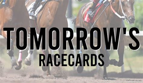 Horse racing cards tomorrow on itv 30 on Wednesday 23 – Saturday 26 August on ITV