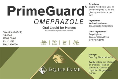 Horseprerace omeprazole  Help