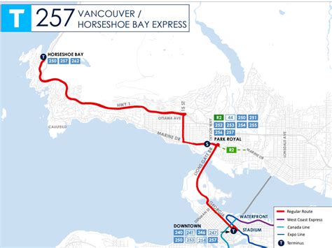 Horseshoe bay express bus fare  How much is the 250 (Horseshoe Bay) bus fare? The Horseshoe Bay/Dundarave/Vancouver (Horseshoe Bay) bus fare is about $2