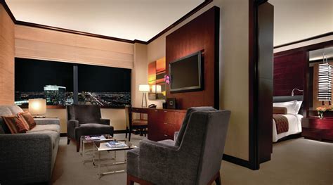 Hospitality suite vdara  The bedroom, living room, and kitchen-dining area are each housed in a separate room