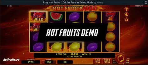 Hot fruits 40 демо Hottest Fruits 40