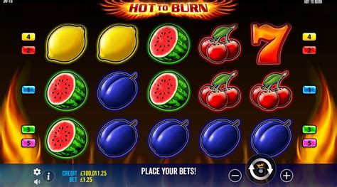 Hot to burn game  KLAIM BONUS