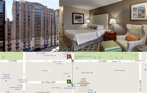 Hotels near mcpherson square station  No reservation costs
