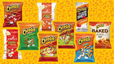 How many flavors of cheetos are there  5