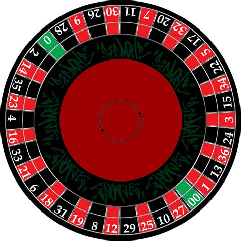 How many green spaces on a roulette wheel The Roulette is a spinning wheel that contains slots numbered 1 to 36, as well as two additional slots, 0 and 00