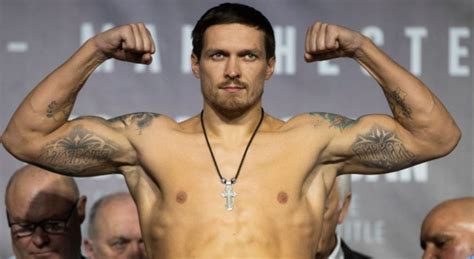 How tall is usyk  It would not be the case against Usyk