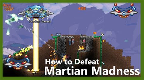 How to activate martian madness terraria How to easily spawn Martian Probes and start the 1