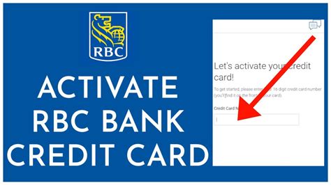 How to activate my rbc credit card online  Conditions Apply