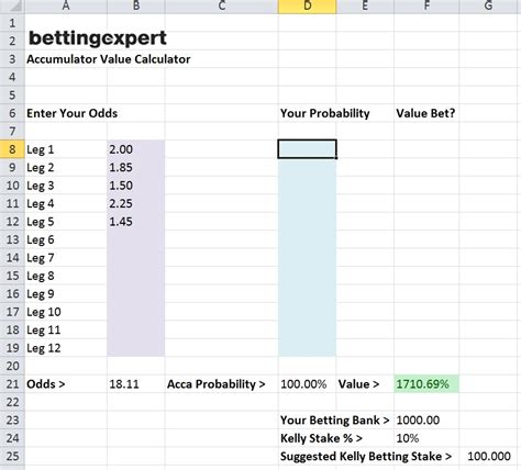 How to calculate accumulator odds  It