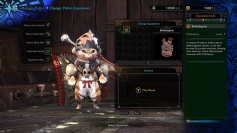 How to change palico gadget 4k-- 117 